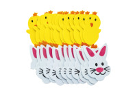 Naklejki z pianki Wielkanoc (24szt) PVE18 Brewis